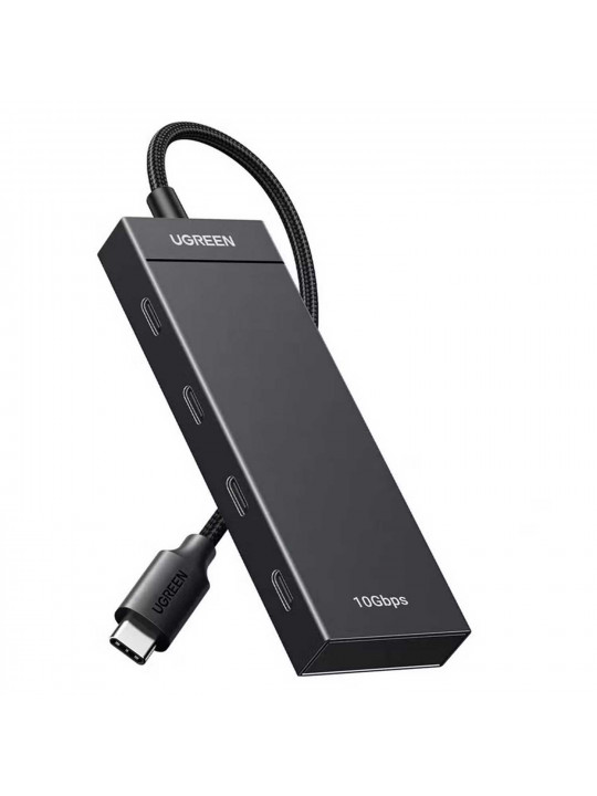 Usb-узел UGREEN CM806 Type-C 4 Ports (Black) (35583)