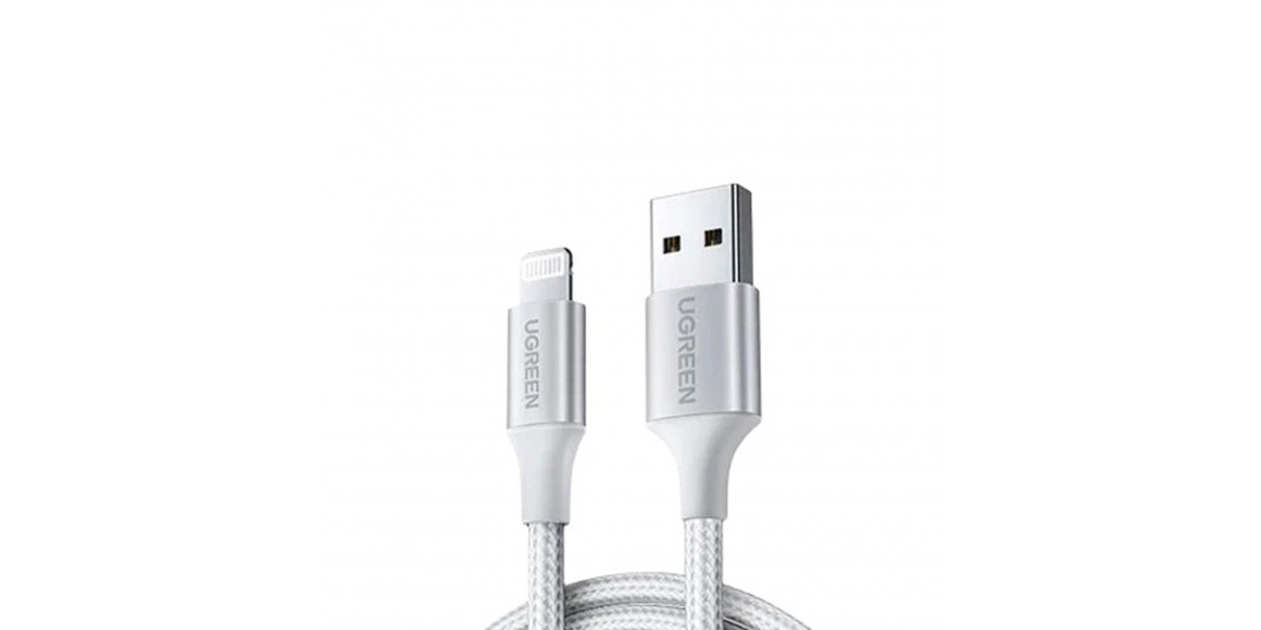 Кабель UGREEN US199 1M (White) (60161)