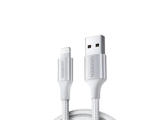 Մալուխ UGREEN US199 1M (White) (60161)
