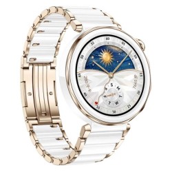 Smart watch HUAWEI WATCH GT5 Pro Jana-B19C 42mm White Ceramic Strap (Ceramic White) (55020DGV)