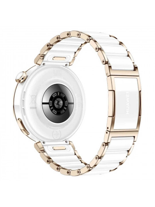Սմարթ ժամացույց HUAWEI WATCH GT5 Pro Jana-B19C 42mm White Ceramic Strap (Ceramic White) (55020DGV)