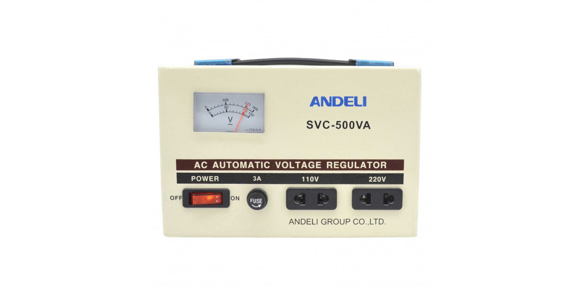 Стабилизатор напряжения ANDELI SVC-500A 