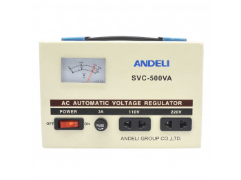 Стабилизатор напряжения ANDELI SVC-500A 