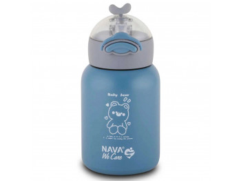 Ջրի շիշ NAVA 10-110-002 S.STEEL WE CARE BLUE 350ML 