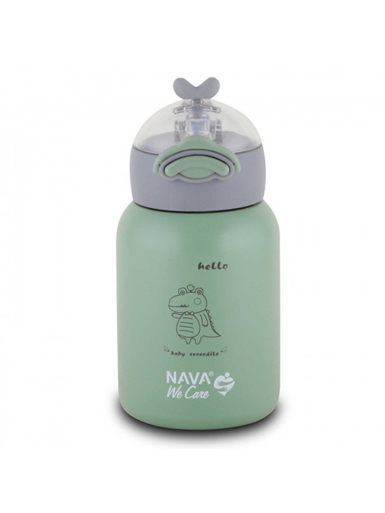 Ջրի շիշ NAVA 10-110-003 S.STEEL WE CARE GREEN 350ML 