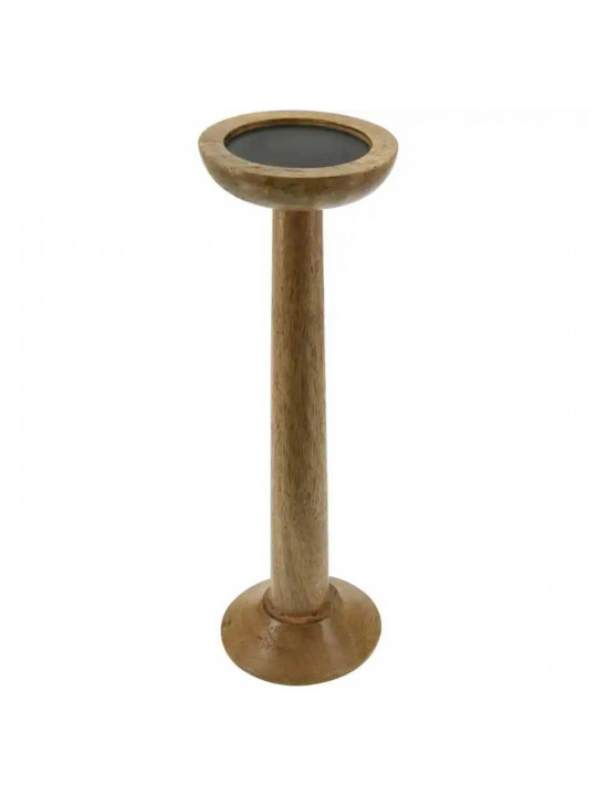 Candlestick KOOPMAN CANDLE HOLDER MANGO NATURAL (615174) (A93000310)