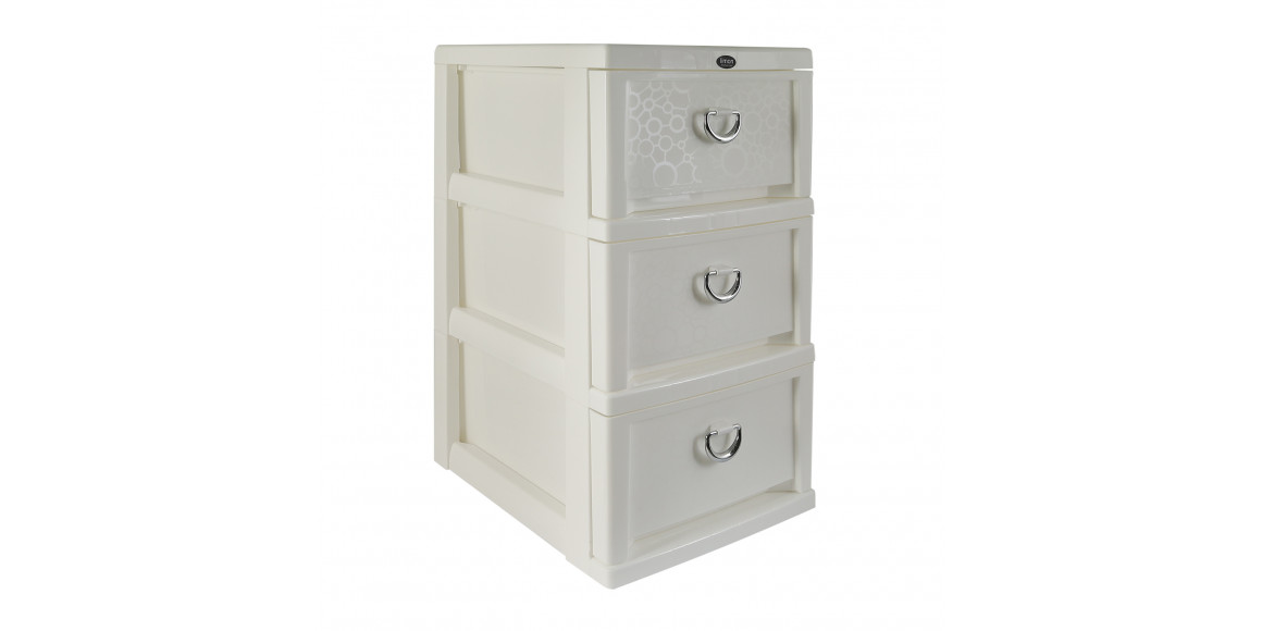 Комод из пластика LIMON 152007 SEC.3 N3 CREAM (902082) 