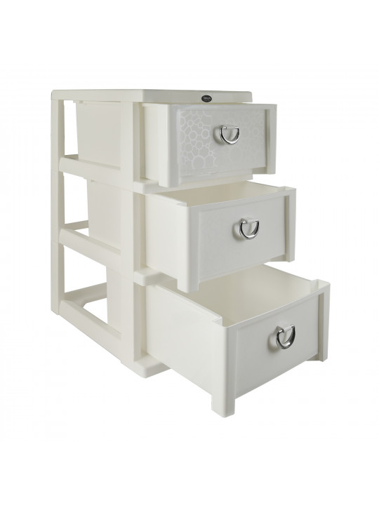 Պլաստմասե կոմոդ LIMON 152007 SEC.3 N3 CREAM (902082) 