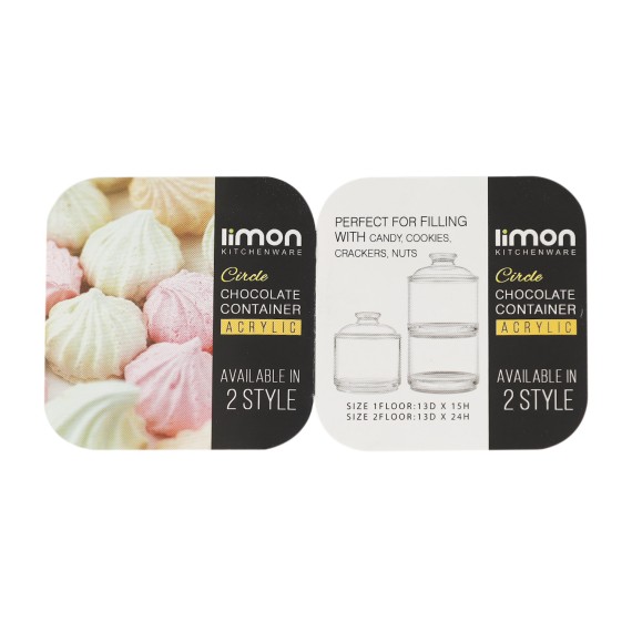 Jar LIMON 210900 ACRYLIC 2 FLOOR (906806) 