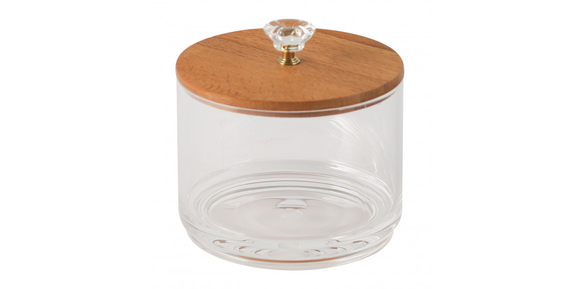 Անոթ LIMON 217859 ACRYLIC WOOD LID (908329) 