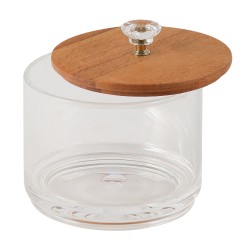 Jar LIMON 217859 ACRYLIC WOOD LID (908329) 