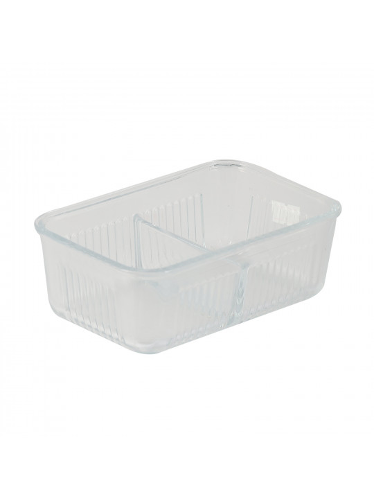 Пищевые контайнеры LIMON 225600 GLASS 2 SECTION  W/LID (908978) 