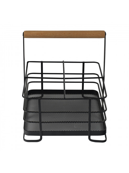 Արկղեր եվ զամբյուղներ LIMON 231900 SQUAR METAL BLACK BASKET (909210) 