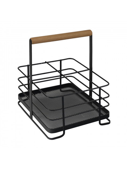 Արկղեր եվ զամբյուղներ LIMON 231900 SQUAR METAL BLACK BASKET (909210) 