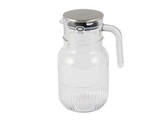 Կուժ LIMON 237500 GLASS W/LID 1.5L (910049)