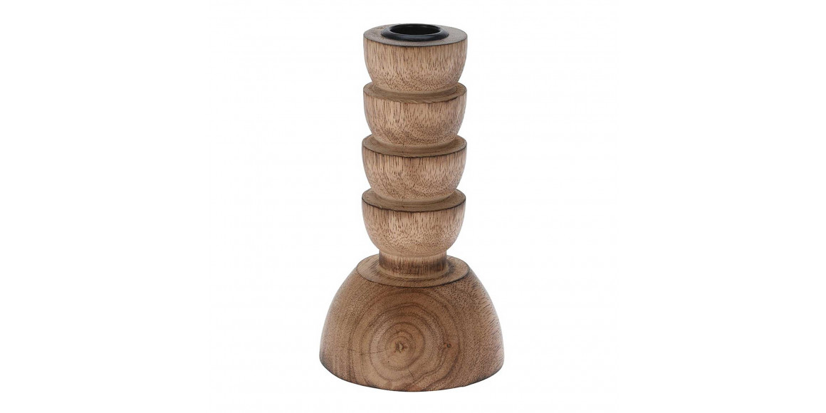 Подсвечник KOOPMAN CANDLE HOLDER WOOD 155MM (F1) (075428) (A69000070)