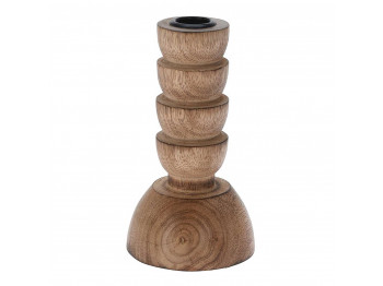 Подсвечник KOOPMAN CANDLE HOLDER WOOD 155MM (F1) (075428) (A69000070)