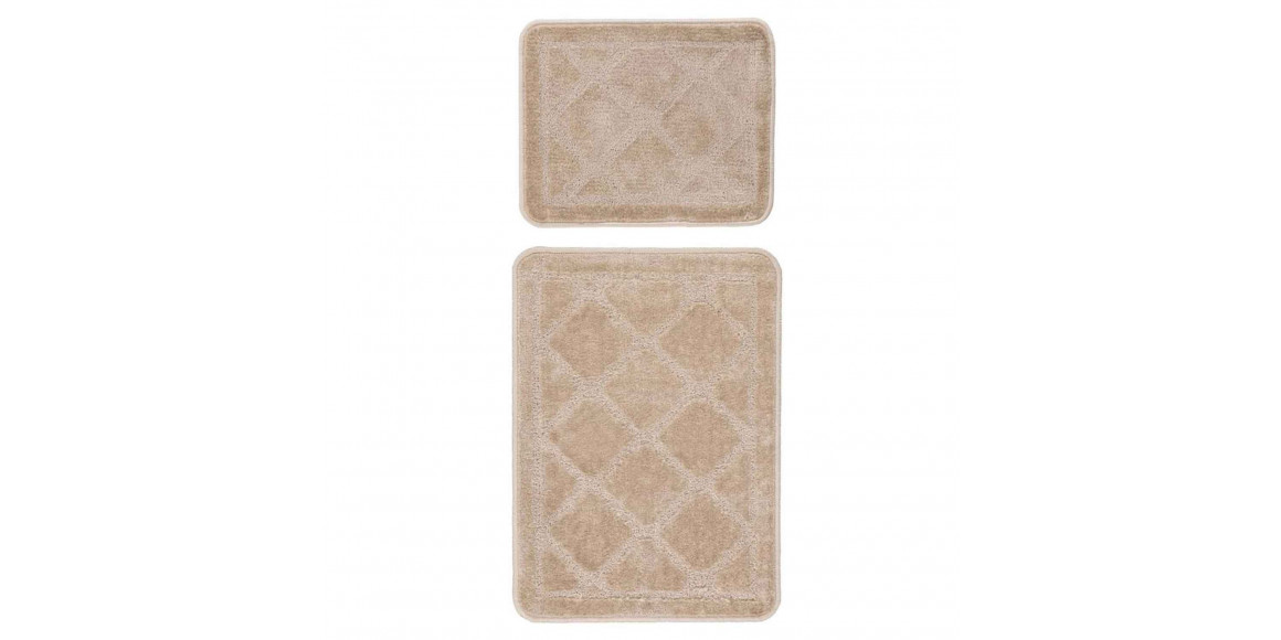 Ուղեգորգ LALEE BAR101 BARI BATH SET 2PC  50x120CM BEIGE 