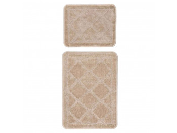 Ուղեգորգ LALEE BAR101 BARI BATH SET 2PC  50x120CM BEIGE 