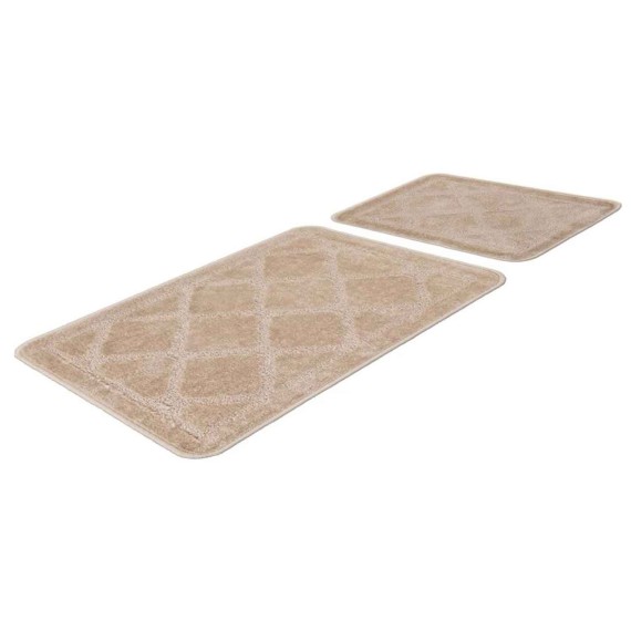 Ուղեգորգ LALEE BAR101 BARI BATH SET 2PC  50x120CM BEIGE 