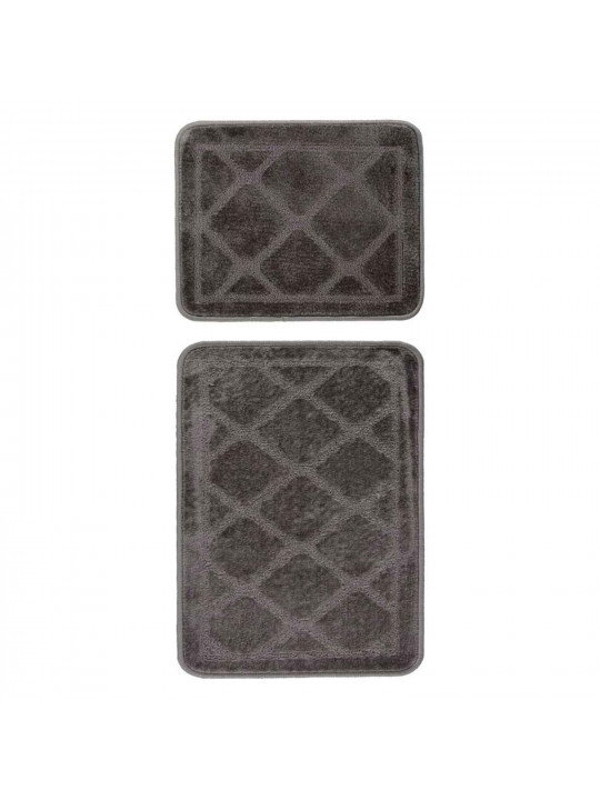 Ուղեգորգ LALEE BAR101 BARI BATH SET 2PC  50x120CM GREY 