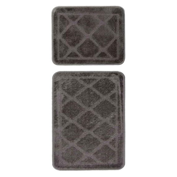 Коврик LALEE BAR101 BARI BATH SET 2PC  50x120CM GREY 