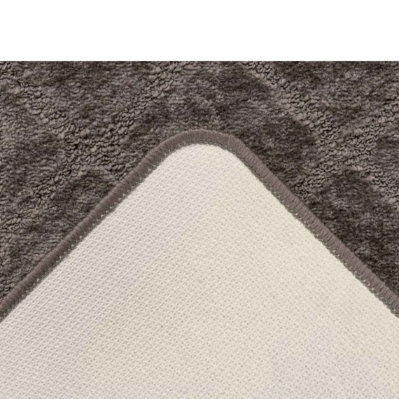 Mat LALEE BAR101 BARI BATH SET 2PC  50x120CM GREY-BROWN 