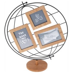 Frame KOOPMAN PHOTO FRAME GLOBE 42X45CM (376273) (HZ5000500)