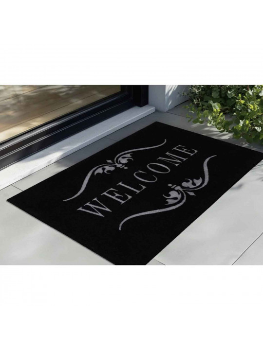 Коврик LALEE MIA501 MIAMI WELCOME BLACK 40x60CM 
