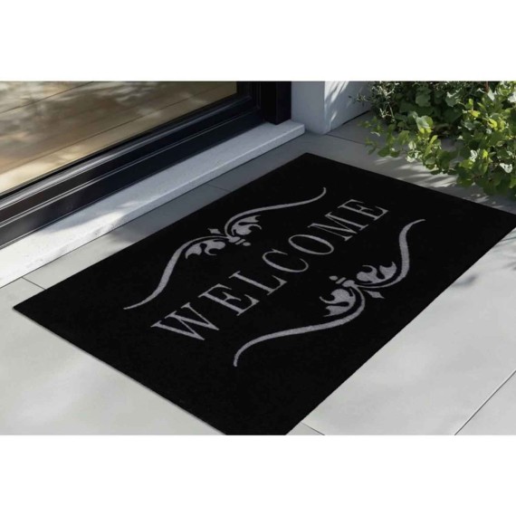 Коврик LALEE MIA501 MIAMI WELCOME BLACK 40x60CM 