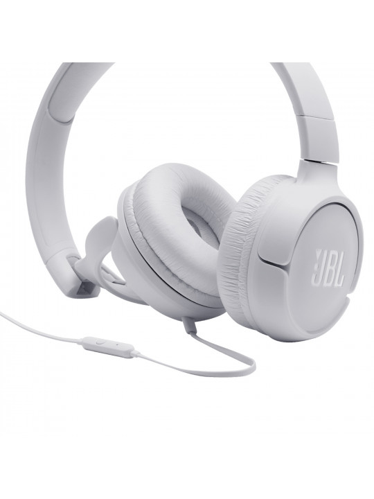 Ականջակալ JBL TUNE T500 (WH) 