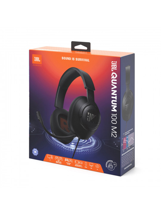 Ականջակալ JBL QUANTUM 100M2 (BLACK) 