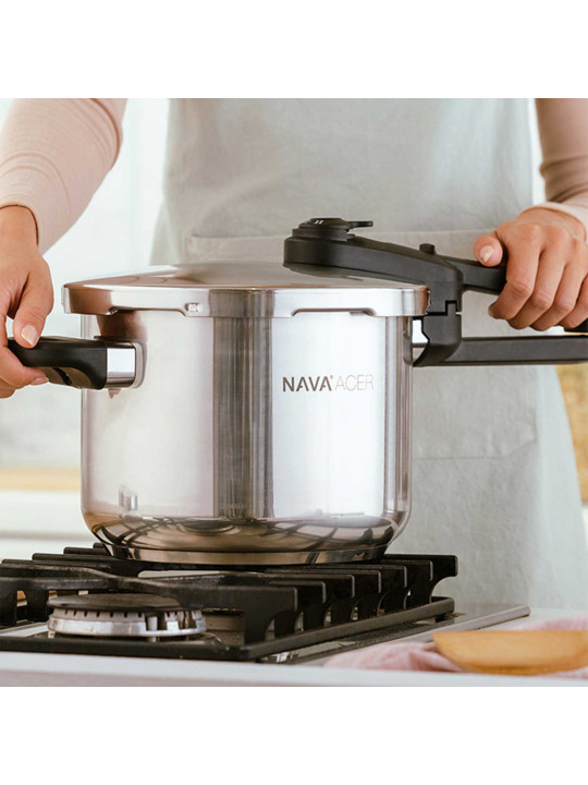 Pressure cooker NAVA 10-266-013 S.S ACER 6L NEW 