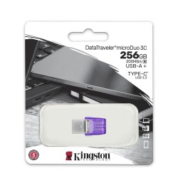 Флеш накопители KINGSTON DataTraveler microDuo 3C 256GB (DTDUO3CG3/256)
