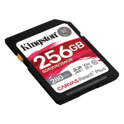 Memory card KINGSTON Canvas React Plus V60 SD 256GB (SDR2V6/256)