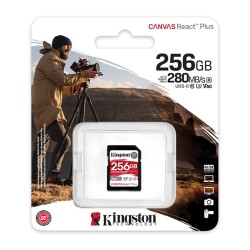 Memory card KINGSTON Canvas React Plus V60 SD 256GB (SDR2V6/256)