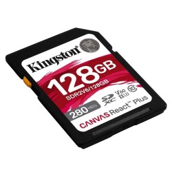 Memory card KINGSTON Canvas React Plus V60 SD 128GB (SDR2V6/128)