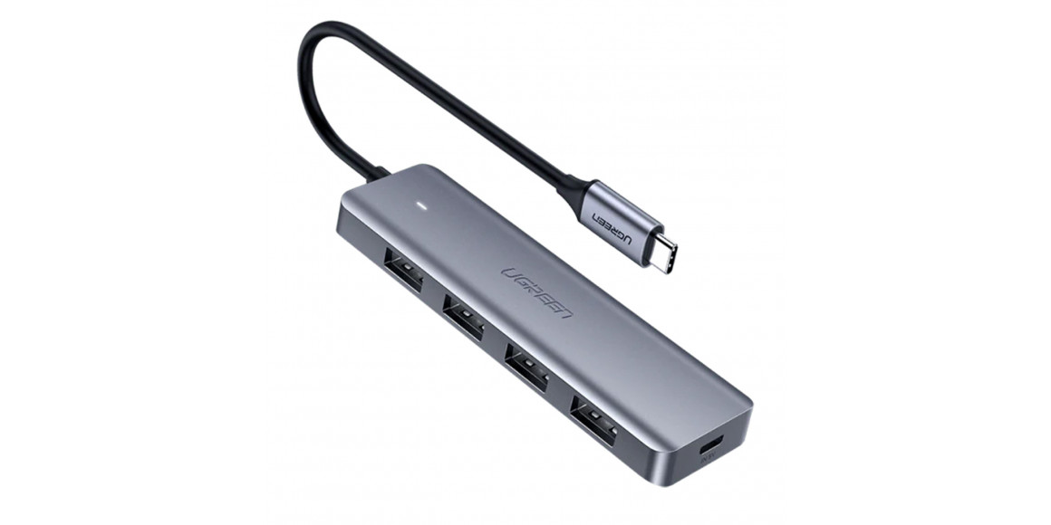 Usb-hub UGREEN 4 Port USB 3.0 + 1 HDMI+PD (GR) (15596)