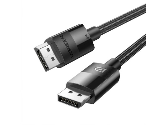 Кабель UGREEN DP114 DisplayPort 1.4 2M 8K (BK) (80392)