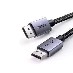 Cable UGREEN DP120 DisplayPort 1.4 1M 8K (BK/GR) (25903)
