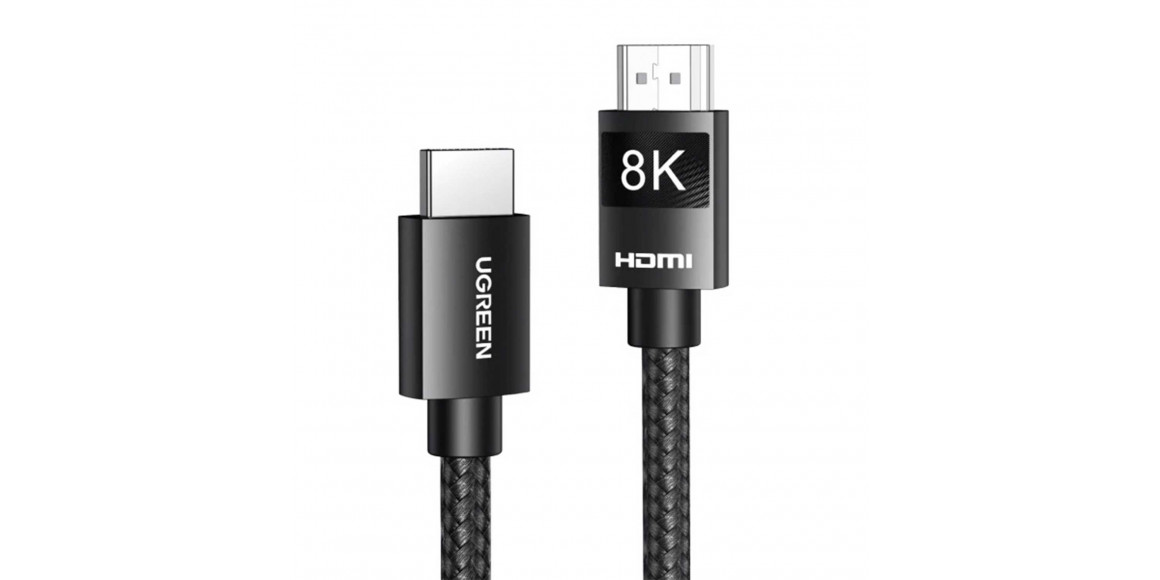 Кабель UGREEN HDMI 2.1 HD140 1M (8K60Hz/4K120Hz) (GR) (80401)