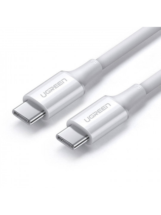 Cable UGREEN Type-C to Type-C US300 2m (WH) (60552)