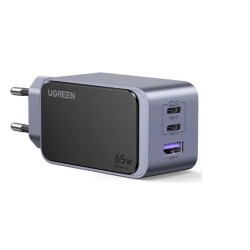 Power adapter UGREEN X553 Nexode S GaN Fast Charging 65W PD 2 Ports (GR) (35042)