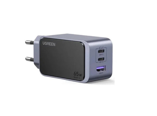 Power adapter UGREEN X553 Nexode S GaN Fast Charging 65W PD 2 Ports (GR) (35042)