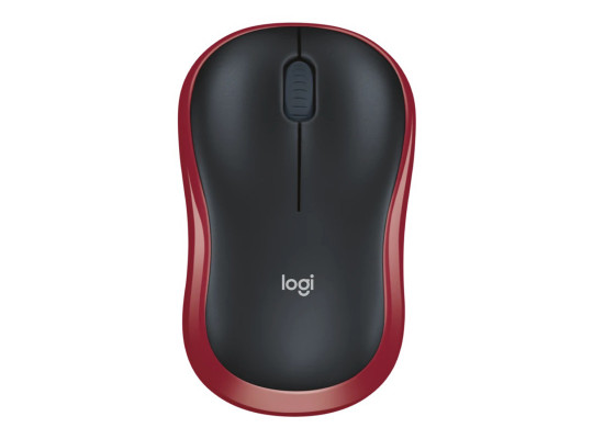 Mouse LOGITECH M185 WIRELESS (RED) (L910-002240)