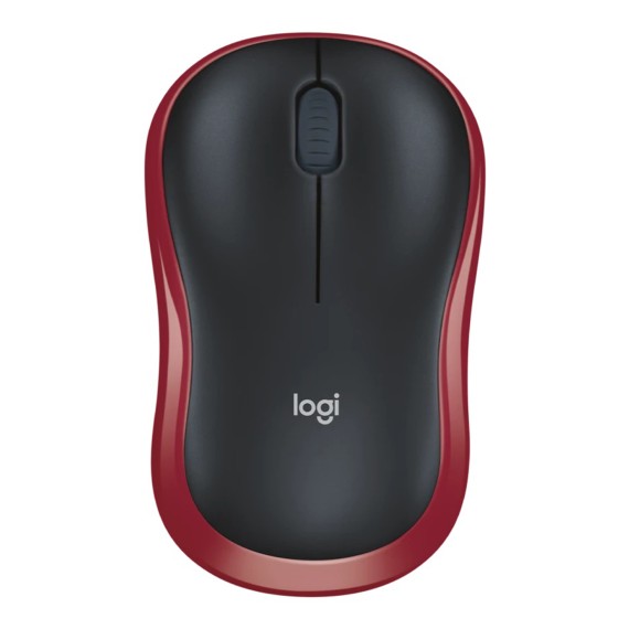 Компьютерные мыши LOGITECH M185 WIRELESS (RED) (L910-002240)