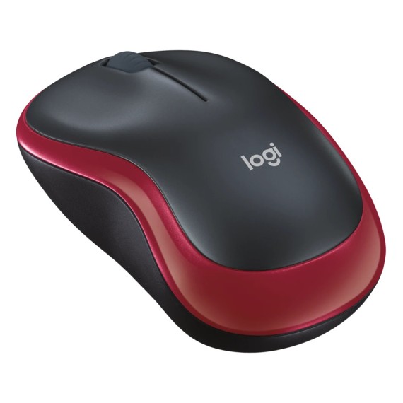 Компьютерные мыши LOGITECH M185 WIRELESS (RED) (L910-002240)