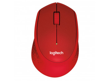 Mouse LOGITECH M330 SILENT PLUS WIRELESS (RED) (L910-004911)