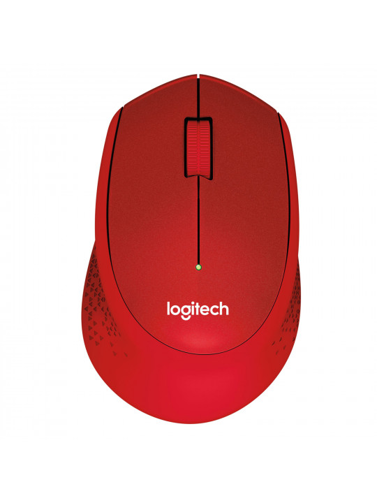 Mouse LOGITECH M330 SILENT PLUS WIRELESS (RED) (L910-004911)