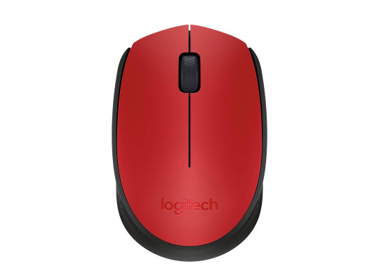 Mouse LOGITECH M171 WIRELESS (RED) (L910-004641)